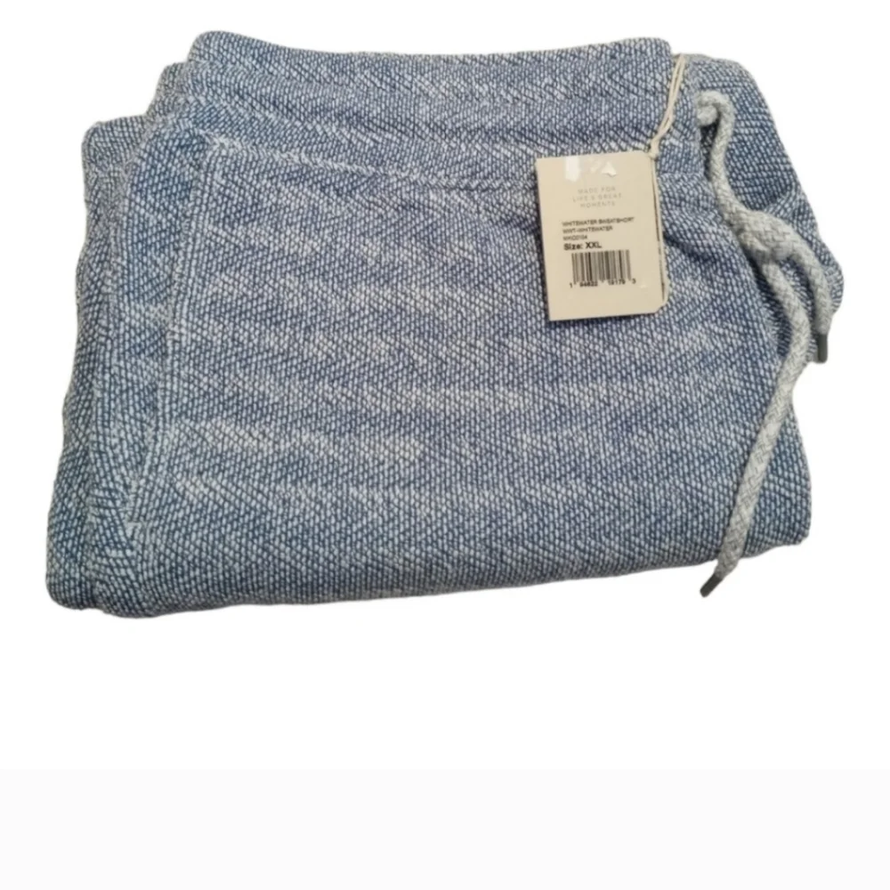 Faherty Whitewater Sweatshort Textured Terry Cloth Organic Cotton Blend‎
